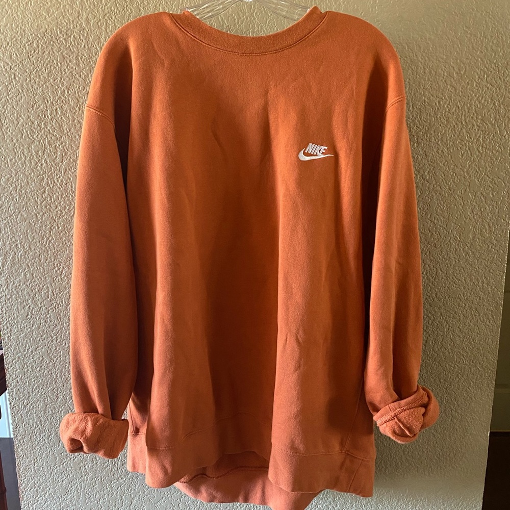 XXL orange NIKE sweater - multisex - must have for your autumn wardrobe!